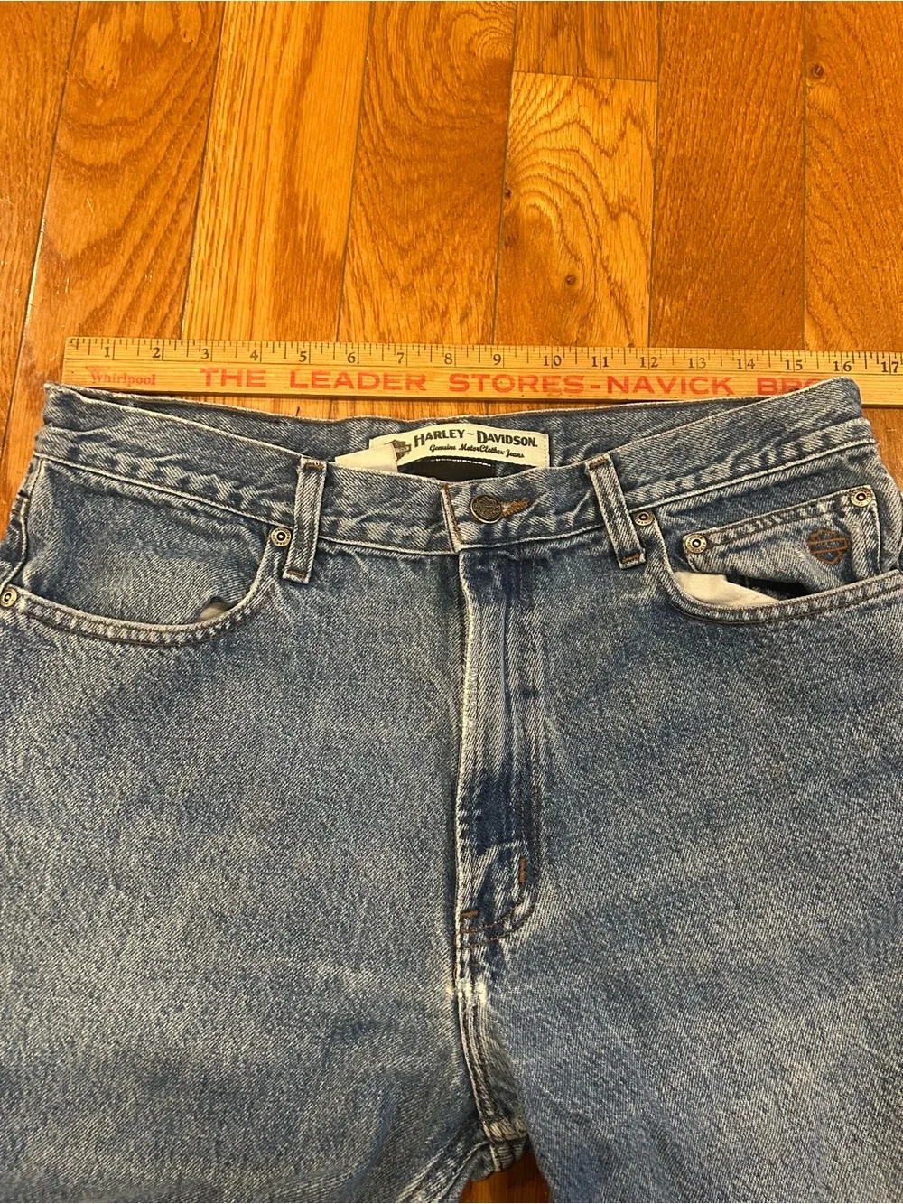 Vintage Harley-Davidson Men’s Jeans 34x30 Blue Denim Regular Fit MotorClothes